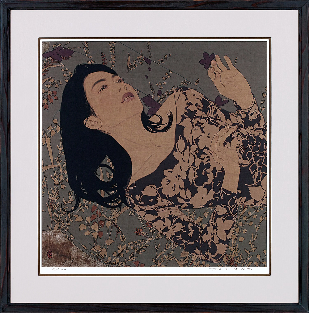 池永康晟、【木綿と指・真美】、希少な額装用画集より Yahoo!オークション - 池永康晟 【木綿と指・真美】 希少な額装