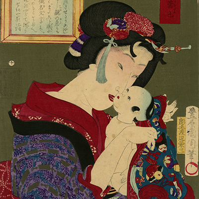 不詳/作者不詳/浮世絵美人画/舟遊図/布袋屋掛軸HH-614 不詳/作者不詳/浮世絵美人画/舟遊図/布袋屋掛軸HH-614 - メルカリ