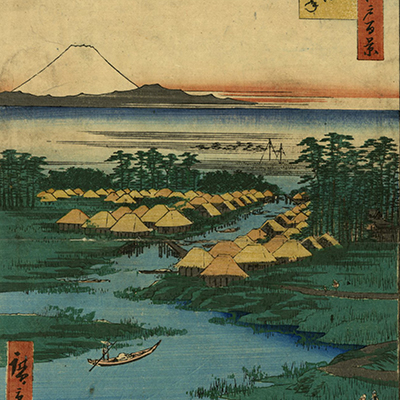 名所江戸百景一覧－銀座 秋華洞