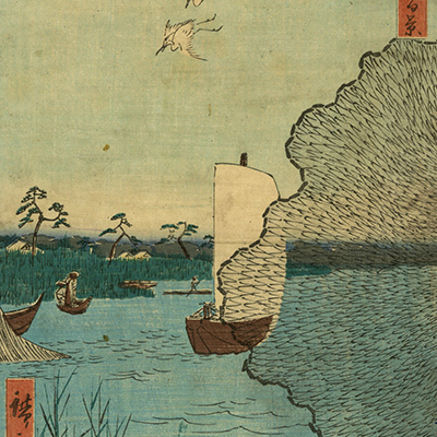 名所江戸百景一覧－銀座 秋華洞