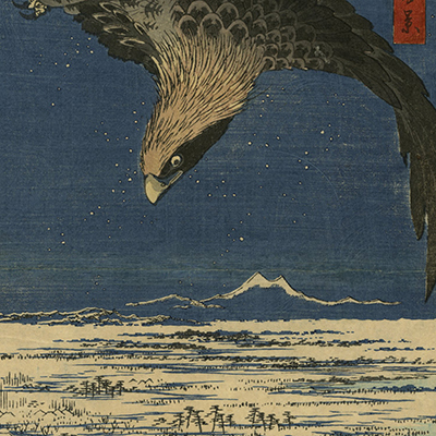 名所江戸百景一覧－銀座 秋華洞