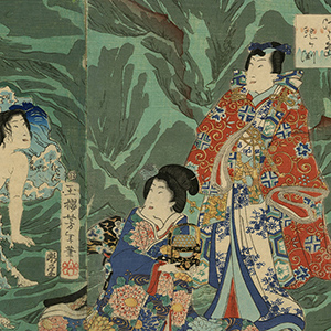 芳年(よしとし) - 英名二十八衆句 勝間源五兵衛 - 浮世絵販売 - 浮世絵