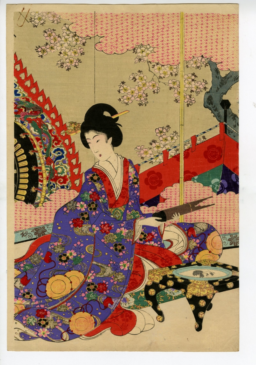 周延(ちかのぶ) - 徳川時代貴婦人の図 - 浮世絵販売 - 浮世絵 ...