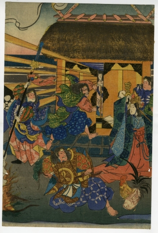 天の岩戸開之圖 - 浮世絵販売 - 浮世絵ぎゃらりい秋華洞