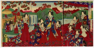 皇居 宮殿の絵画(期間限定:値下げ中!!!!!!!!!!!!!!!!!!!!!) 皇居宮殿 : 大江戸歴史散歩を楽しむ会