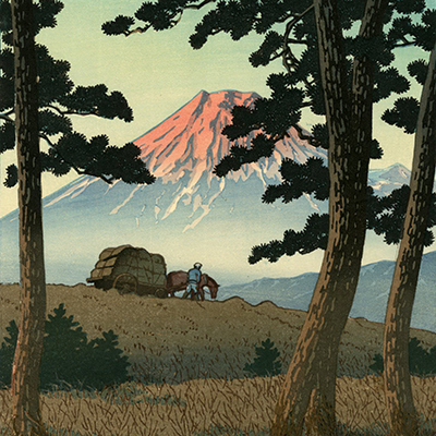川瀬巴水(かわせはすい) - 塩原 畑下 - 新版画販売 - 浮世絵ぎゃらりい